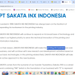 Logo PT SAKATA INX INDONESIA